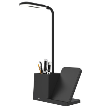 Wireless punjač sa lampom S-link SL-M9054 Black TypeC 10W Charger, 37531