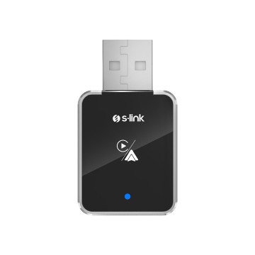 Audio adapter S-Link SL-CAR01 2in1 Android and Apple Devices Wireless Android Auto and Carplay, 42542