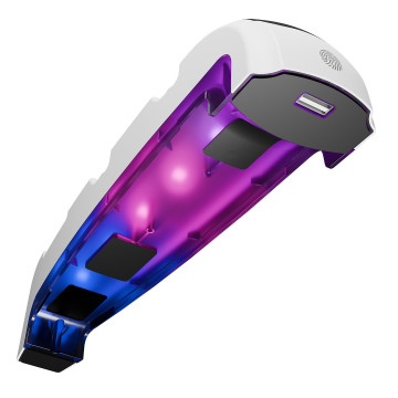 Charging Station gaming RAMPAGE RP-PS5 S RGB Lighted Headphone Stand with PlayStation 5 Slim Compatible Fast Charging Station, 4