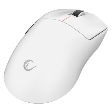 Miš gaming RAMPAGE CLAX 60 GRAM Wireless Ultra Light White Charging 3311 Sensor 24000 DPI, 41041