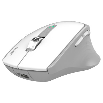 Miš Everest Everest SM-BT24 Usb, metalic white, 2in1 Bluetooth and wireles, 42266