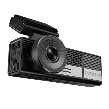 Auto kamera Everest CAR25 2.99′ IPS 3 In1 4K+1080P Voice Controlled Night Vision G-Sensor Wifi, 42551, 64GB kartica