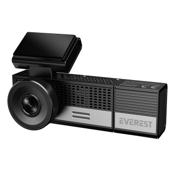 Auto kamera Everest CAR25 2.99′ IPS 3 In1 4K+1080P Voice Controlled Night Vision G-Sensor Wifi, 42551, 64GB kartica