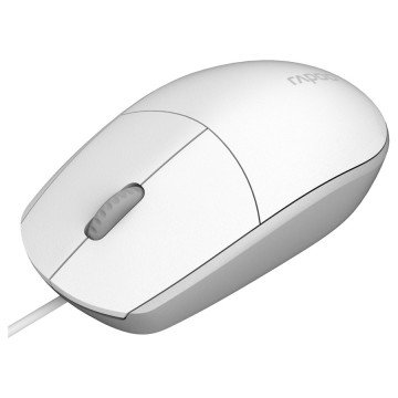Miš RAPOO N100.WHITE Wired Mouse, R-18102