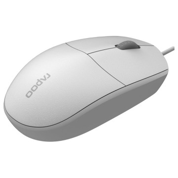 Miš RAPOO N100.WHITE Wired Mouse, R-18102