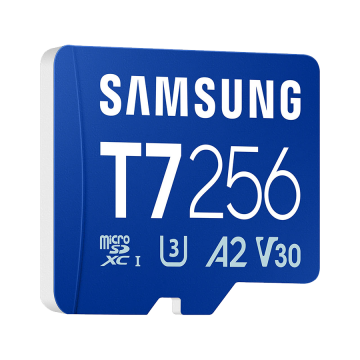 Micro SD card Samsung 256GB T7 Up to 170MBs MB-MB256T/WW