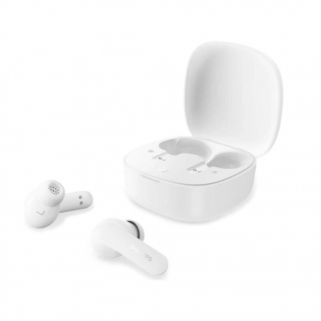 Philips TAT2200WT BT slušalice aktivno blokiranje buke BT 6.0 reprodukcija do 36h Boja: bijela, TAT2200WT/00