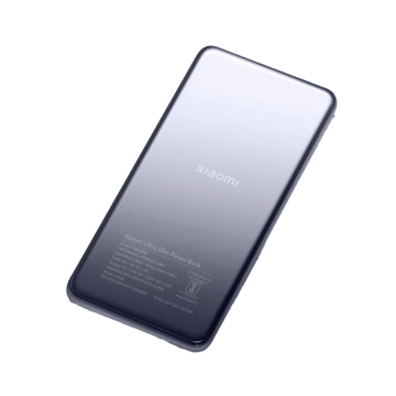 Xiaomi powerbank Ultra Slim PB 5000 mAh crni USB-C x1, bežično punjenje 20W, BHR9535GL