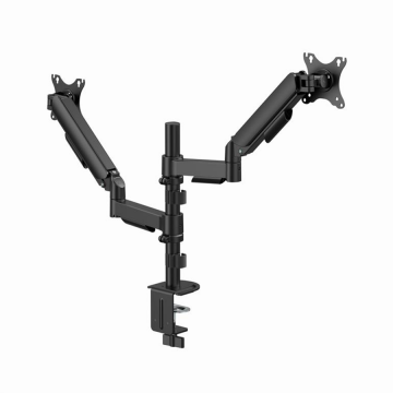 NOSAČ ZA DVA MONITORA GEMBIRD MA-DA2P-02, montaža na stol, 17”-32”, up to 9 kg