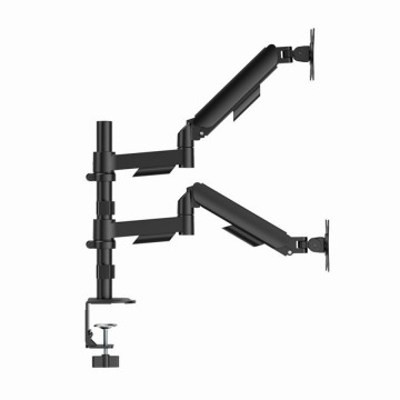 NOSAČ ZA DVA MONITORA GEMBIRD MA-DA2P-02, montaža na stol, 17”-32”, up to 9 kg