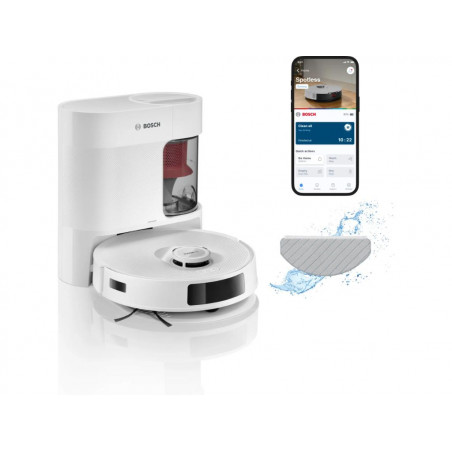 BOSCH Robotski UsisivačSpotless Advenced +, 11.000 Pa 360 LiDAR navigacija… ( BCRD2W )