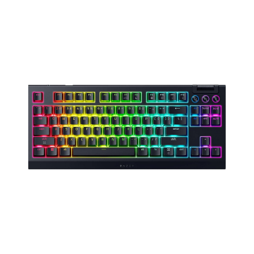 Tastatura Razer BlackWidow V4 Tenkeyless HyperSpeed – Hot-swappable Wireless Mechanical Gaming Orange Tactile Switch – US RZ03-0
