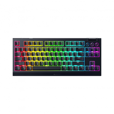 Tastatura Razer BlackWidow V4 Tenkeyless HyperSpeed – Hot-swappable Wireless Mechanical Gaming Orange Tactile Switch – US RZ03-0