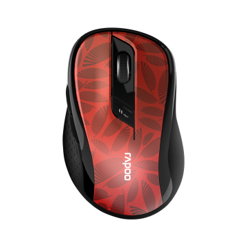 Miš RAPOO M500 DR RED Trendy Wireless Multi-Mode Mouse, R-18589