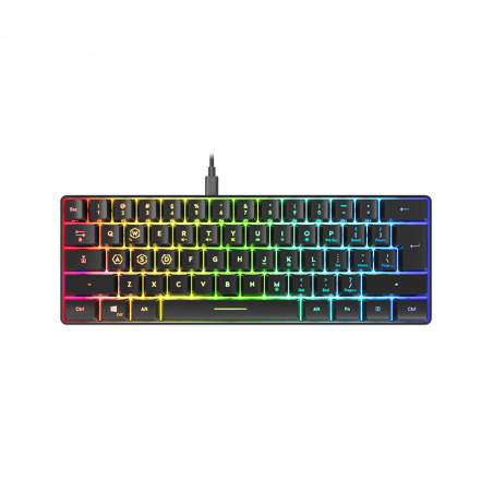 Tastatura SPEEDLINK LETOS RGB 60 Gaming Keyboard, black – US layout, SL-670014-BK-US