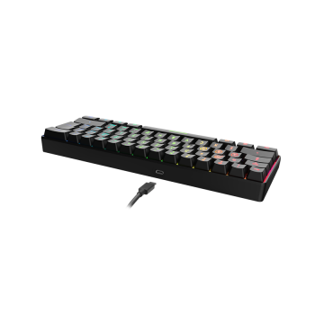 Tastatura SPEEDLINK LETOS RGB 60 Gaming Keyboard, black – US layout, SL-670014-BK-US