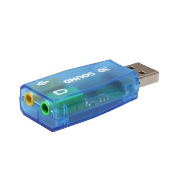 Zvučna kartica GEMBIRD, Virtus2, USB SC-USB-02