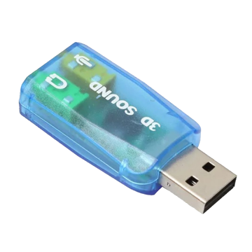 Zvučna kartica GEMBIRD, Virtus2, USB SC-USB-02