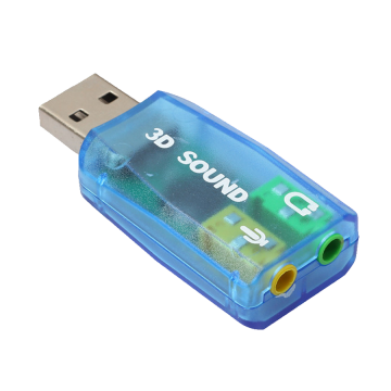 Zvučna kartica GEMBIRD, Virtus2, USB SC-USB-02