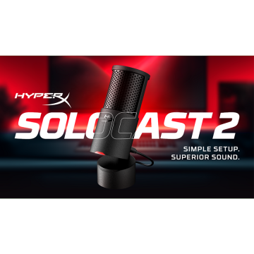 Mikrofon HyperX SoloCast 2 AR0A0AA