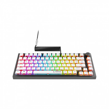 Tastatura gaming RAMPAGE ZENITH PRO Black Hot Swap 8000 Hz Gasket Magnetic RGB Rapid Trigger Gateron Switch US Layout English Dy