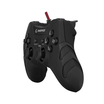Game Pad gaming RAMPAGE Pulse Wave PS3/PC X INPUT Siyah USB 1.8m Joypad, 40718