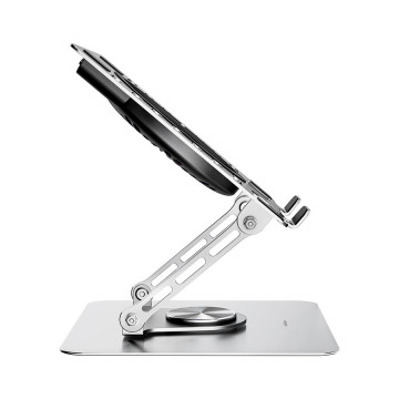 Postolje za notebook riser stand preklopivi rotirajuci, Addison AD-RC35 Adjustable Metal Laptop Stand with 360 Degree Rotating F