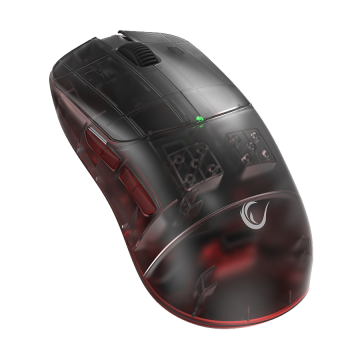 Miš gaming RAMPAGE Tilion wireless black 24000 DPI 3311 Sensor Charged 80 Million Huano Switch, 41496