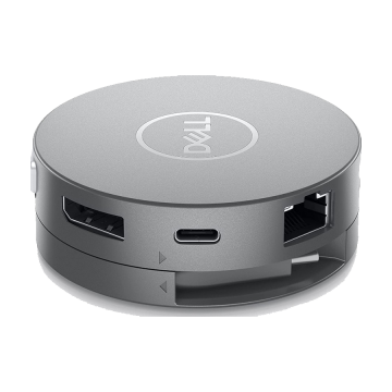 Docking station DELL ORG. Type-C, 2x USB-A 3.2 Gen 2, USB-C 3.2 Gen 2 4K, RJ45 Gigabit Ethernet, DP 4K, VGA, HDMI 4K, DELL-DA310