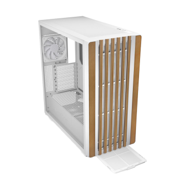Kućište SHARKOON gaming, Rebel C70G RGB ATX White, ventilator 4x120mm