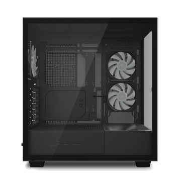 Kućište SHARKOON gaming, Rebel C60 RGB Black ATX, ventilator 4×120