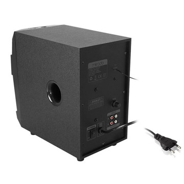 Zvučnici 2.1 gaming Mikado MD-671BT 2 + 1 40W RMS Black Usb + SD + Fm SupportedMultimedia Bluetooth Speaker, 22077