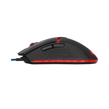 Miš gaming Everest Mercury X8 Usb Black 6D Optical Gaming Mouse, 18296