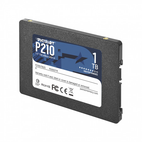 SSD 2,5″ PATRIOT P210 SATA 3 1TB P210S1TB25
