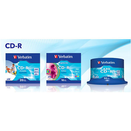 CD-R,VERBATIM, 700 MB,52X,EXTRA PRO.SLIM CASE