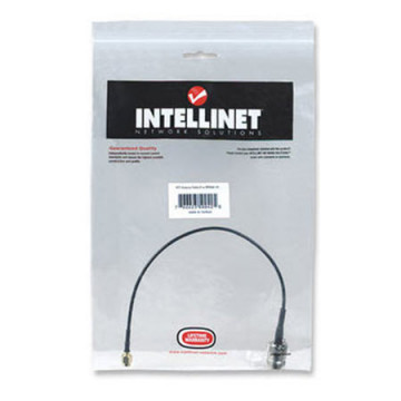INTELLINET Antenna Cable Adapter 0.3m, N-Male/RP-SMA-Male Polybag 500425