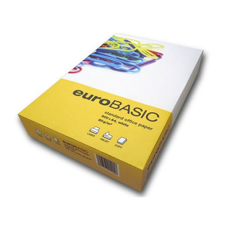 PAPIR EUROBASIC A4, WHITE, 80 gr 1/500