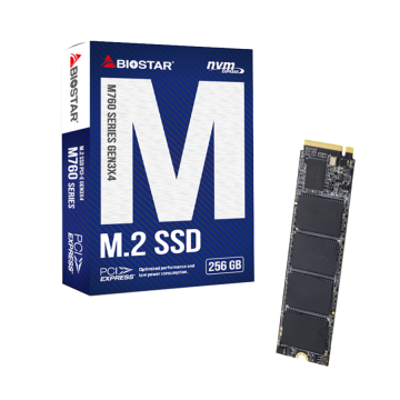 SSD BIOSTAR M.2 NVMe M760-256GB