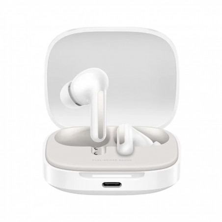 Slušalice bluetooth Xiaomi Mi Redmi Buds 6 bijela trajanje baterije 42h Bluetooth 5.4, BHR9250GL