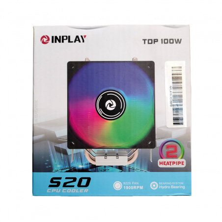 CPU hladnjak INPLAY CPU Cooler S20, LGA 115x, 1200, 17xx, 1366, AMD AM3, AM4, AM5