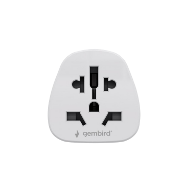 GEMBIRD univerzalni AC strujni adapter World to EU power adapter plug, 15A, A-AC-EUMINTF