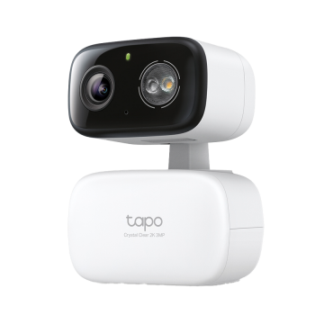 TP-Link Tapo C216 Indoor/Outdoor Pan/Tilt Security Wi-Fi Camera, 2K (2304×1296), 2.4 GHz, Horizontal 360, Pan/Tilt, Smart Detect