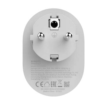 Xiaomi pametna utičnica 2 WiFi kontrola preko Mi Home app timer praćenje trošenja el.energije BHR6868EU