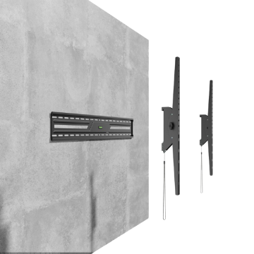 Zidni nosač GEMBIRD WM-100T-01, 43”-100”, TV wall mount (tilt)