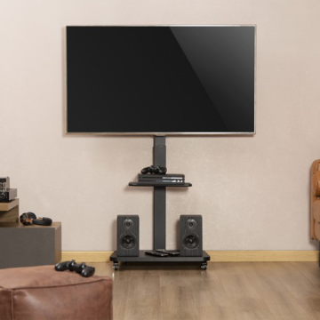 Nosač za TV na stalku na točkovima 37″ – 75″, TVS-75S-02