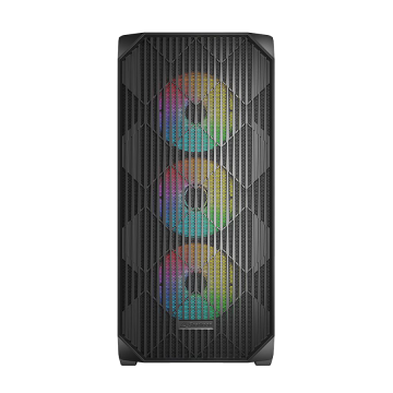 Kućište SHARKOON gaming, AK3 RGB Black ATX, ventilator 4x120mm