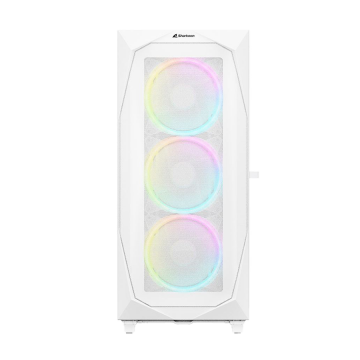 Kućište SHARKOON gaming, REV300 White, RGB, E-ATX, ventilator 3x140mm, 4×120 mm