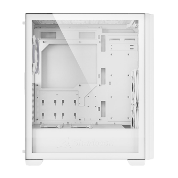 Kućište SHARKOON gaming, VS9 White RGB ATX, Tempered Glass, ventilator 3x120mm
