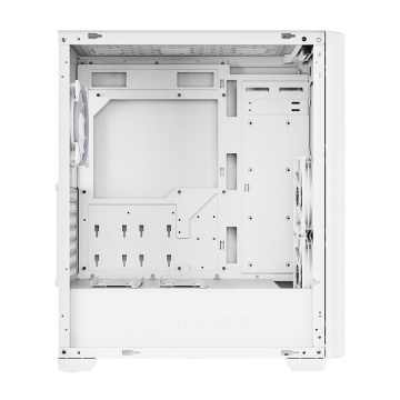Kućište SHARKOON gaming, VS9 White RGB ATX, Tempered Glass, ventilator 3x120mm
