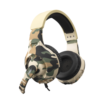 Slušalice sa mikrofonom gaming Snopy SN-8800 GAMETIME Camouflage Pattern PC 3,5M PS4-XBOX-Mobile Gaming Headset with Adjustable 